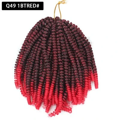 New spring braid crochet African dreadlocks detail image 5