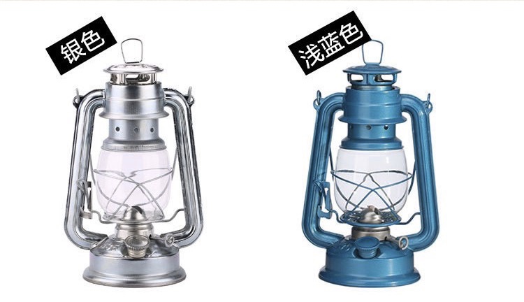 Type 235 outdoor camping, barbecue and fishing tent lamp/Mast lamp/horse lamp/kerosene lamp, traditional retro old-fashioned kerosene lamp, special shooting lamp for film and television undefined