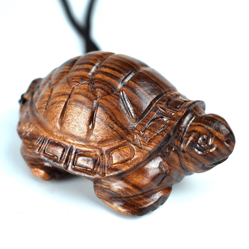 花梨木精雕富甲天下文玩手把件挂件装饰摆件产品图