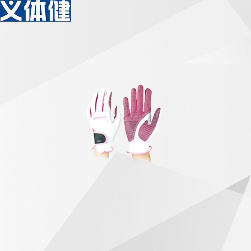 Hj-x031 Military Sports Prosthetic ladies leather golf gloves