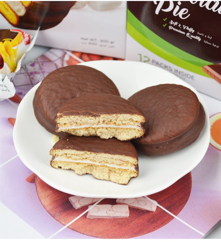 新馋派夹心蛋糕（可可味）产品图