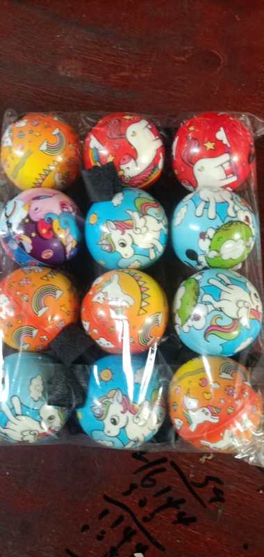 厂家定做76mmPU发泡笑脸球儿童减压发泄压力球PU弹力球实心海绵球卡通图案混 西瓜 足球详情5