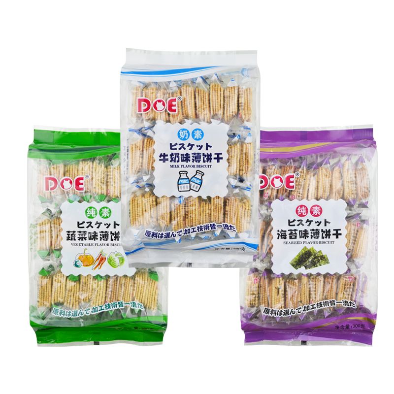 DOE蔬菜味薄饼干产品图