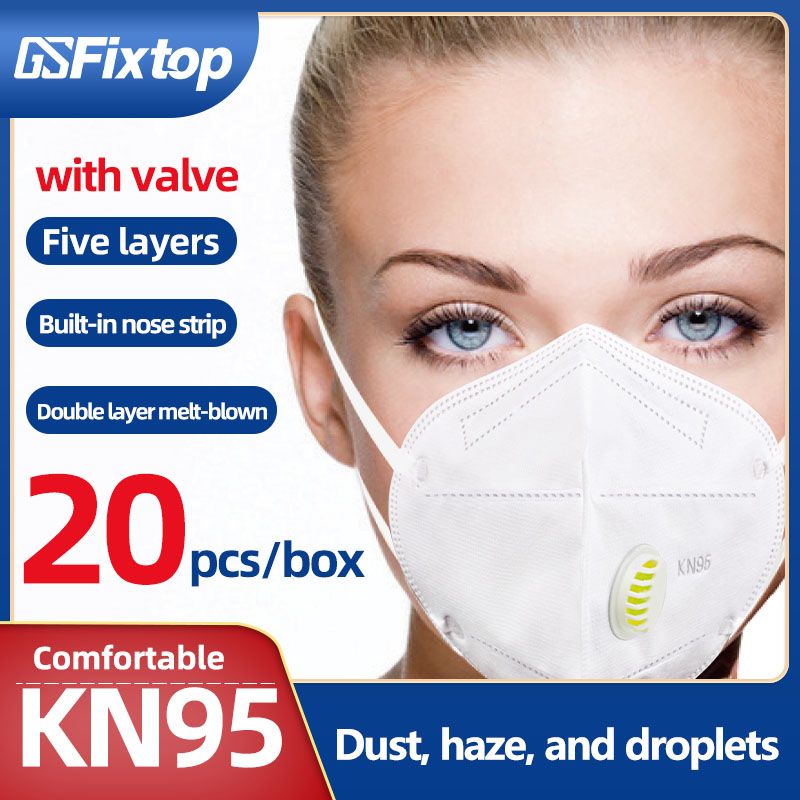 GSFixtop tools KN95 face mask with valve thumbnail