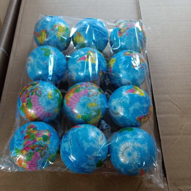 厂家定做76mmPU发泡笑脸球儿童减压发泄压力球PU弹力球实心海绵球卡通图案混 西瓜 足球详情2