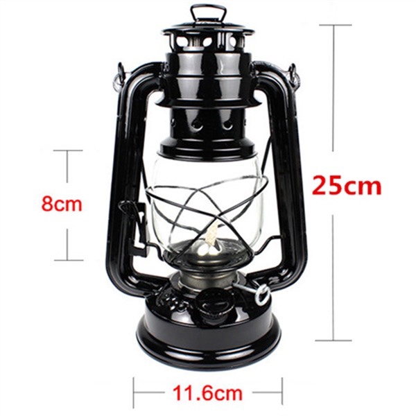 Type 235 outdoor camping, barbecue and fishing tent lamp/Mast lamp/horse lamp/kerosene lamp, traditional retro old-fashioned kerosene lamp, special shooting lamp for film and television details Picture