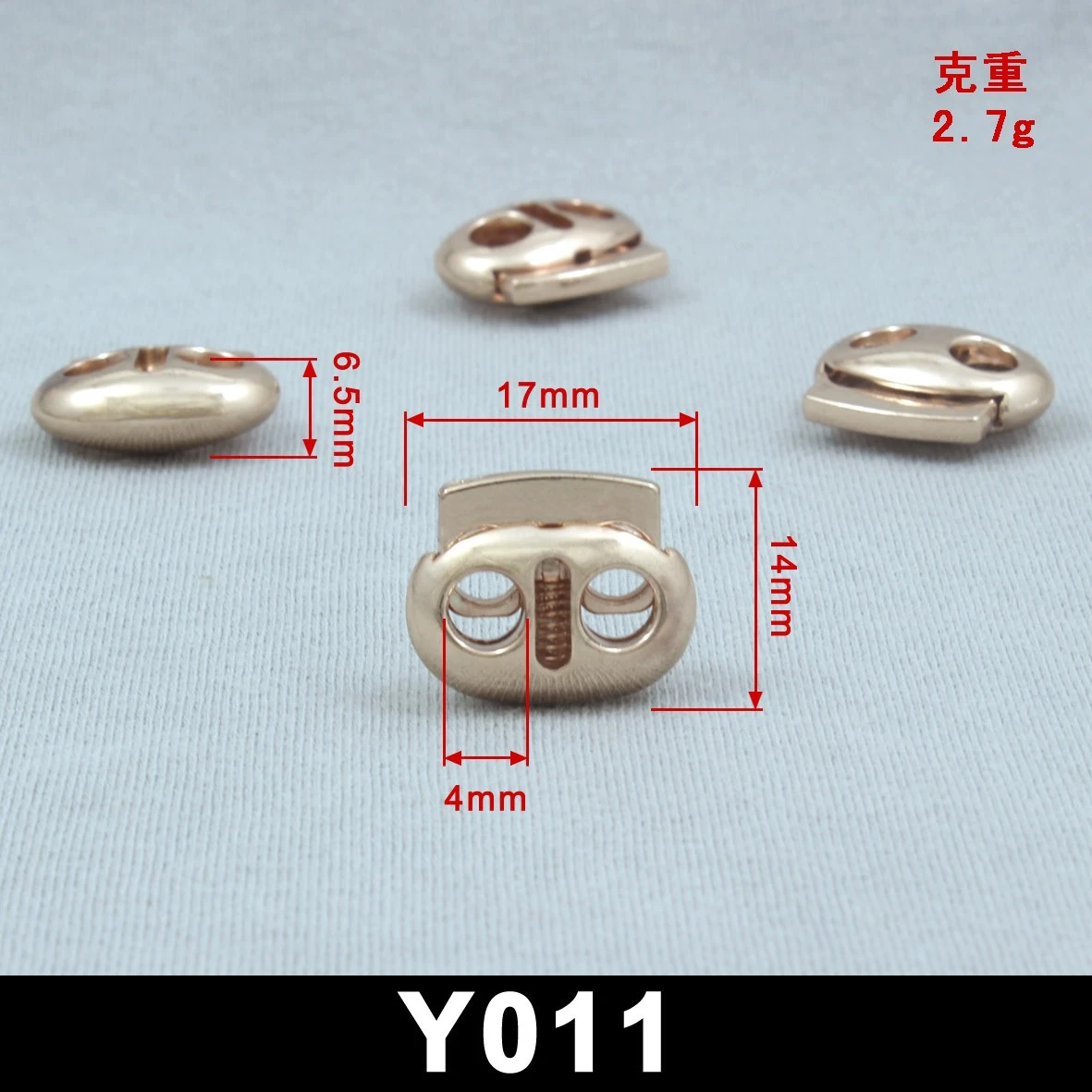 Metal zinc alloy button hoodies, knitted sweaters, down jackets, pendant buttons, spring buttons, pendant bell buttons, rope buttons, pig nose buttons and accessories detail image 3