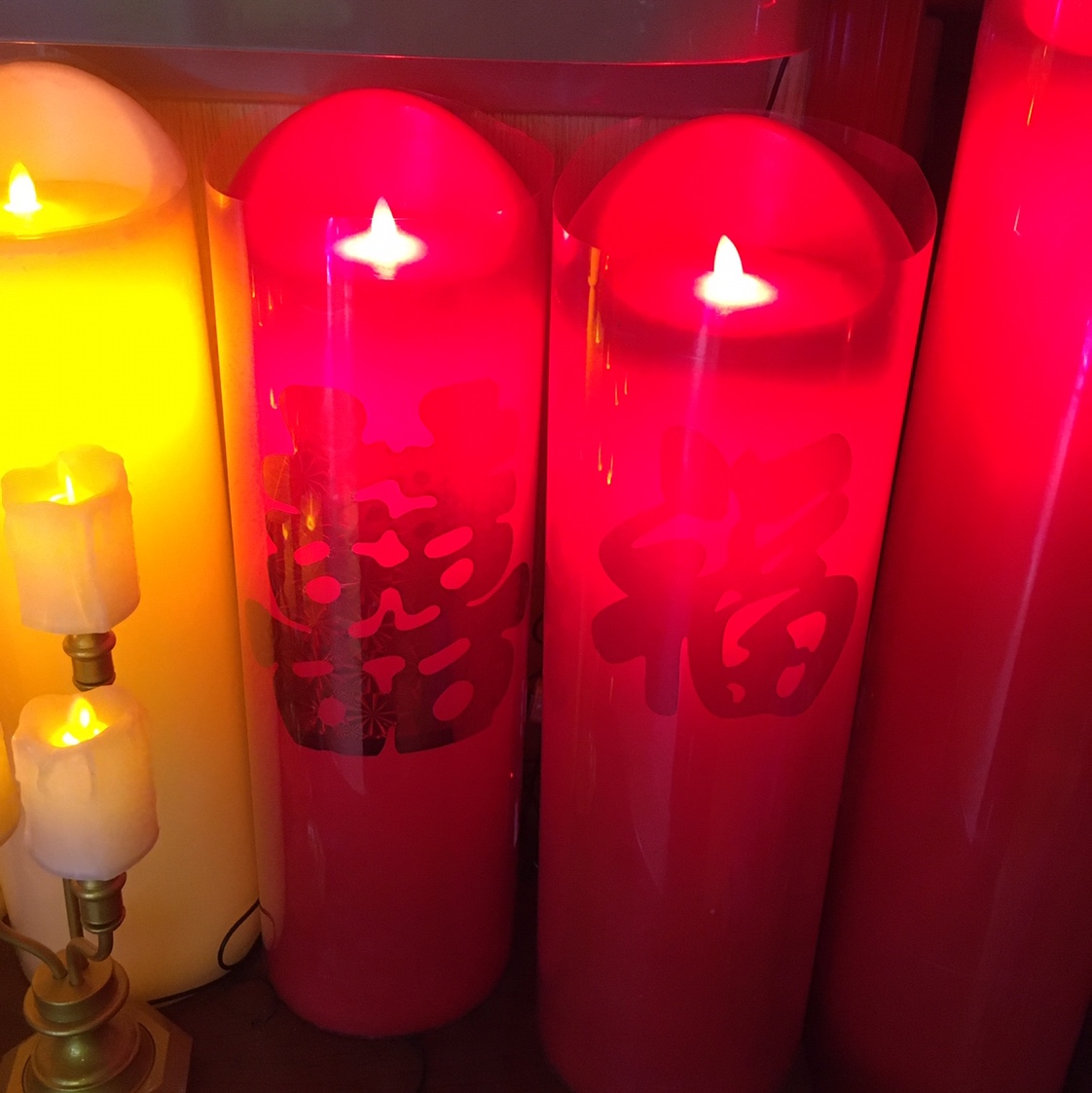 仿真蜡烛                图