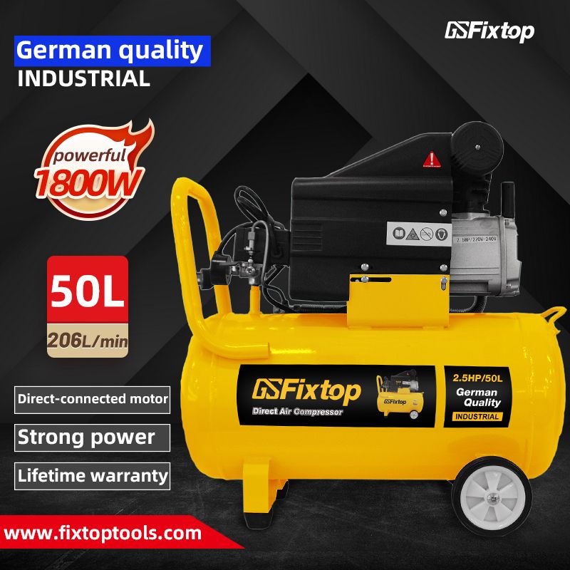 GSFixtop tools Direct Air compressor 50L