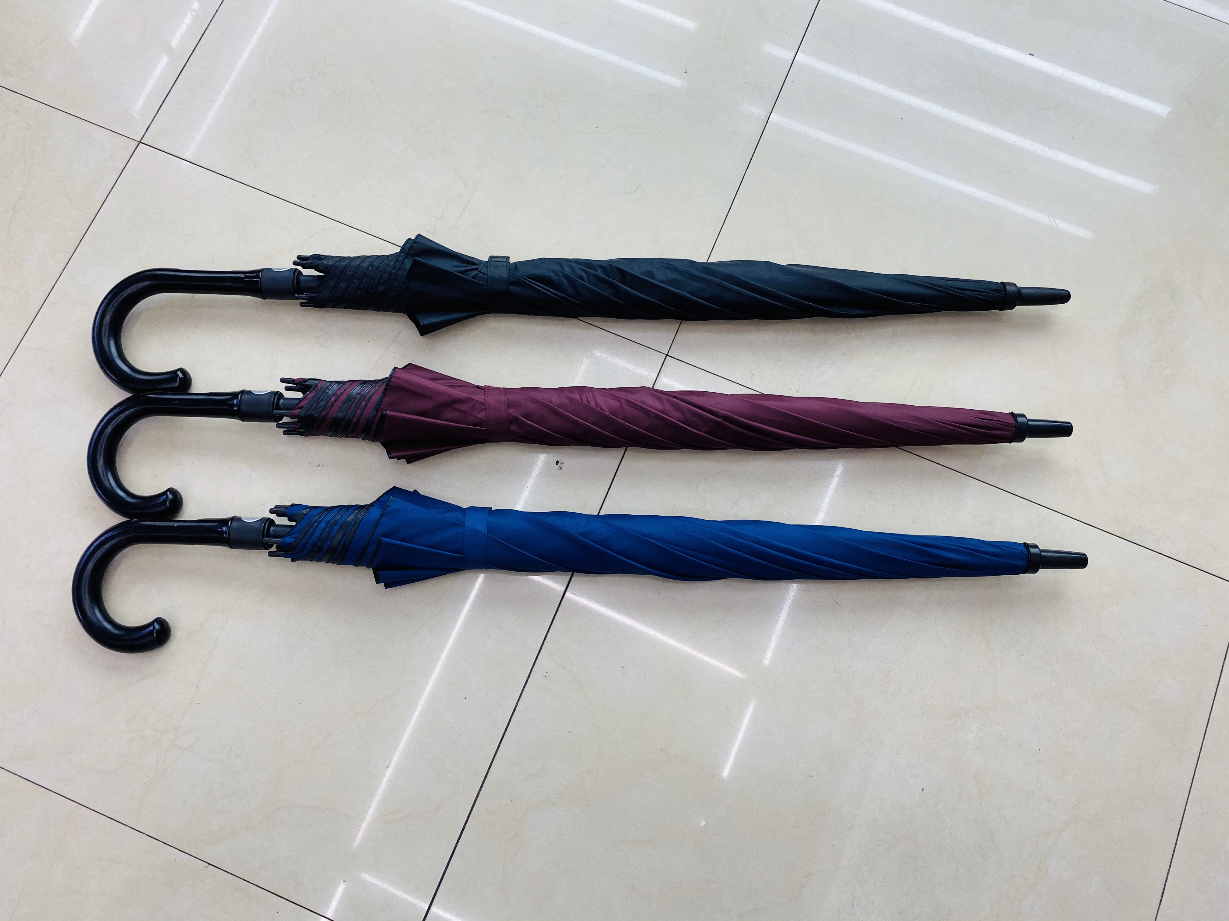 70cm black rubber umbrella undefined