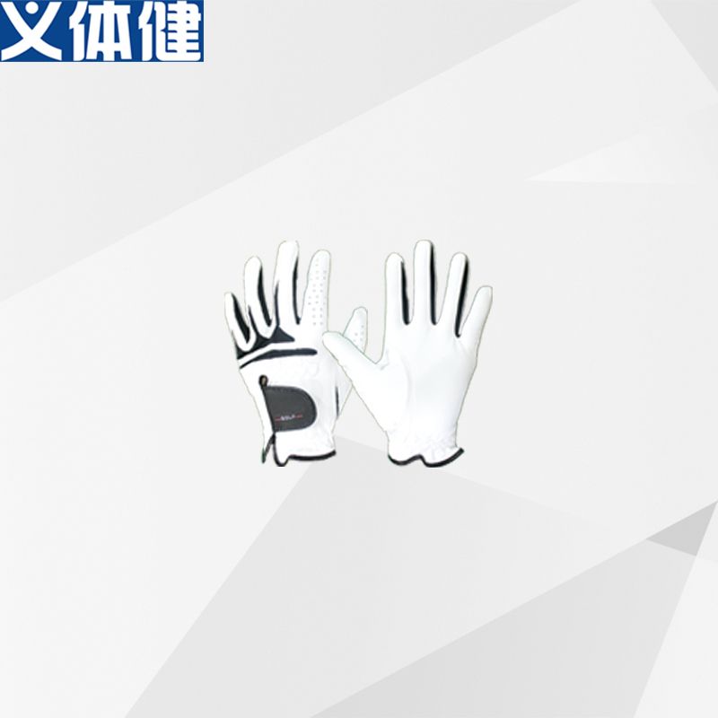 Hj-x032 Military sports prosthetic fitness leather golf gloves for men