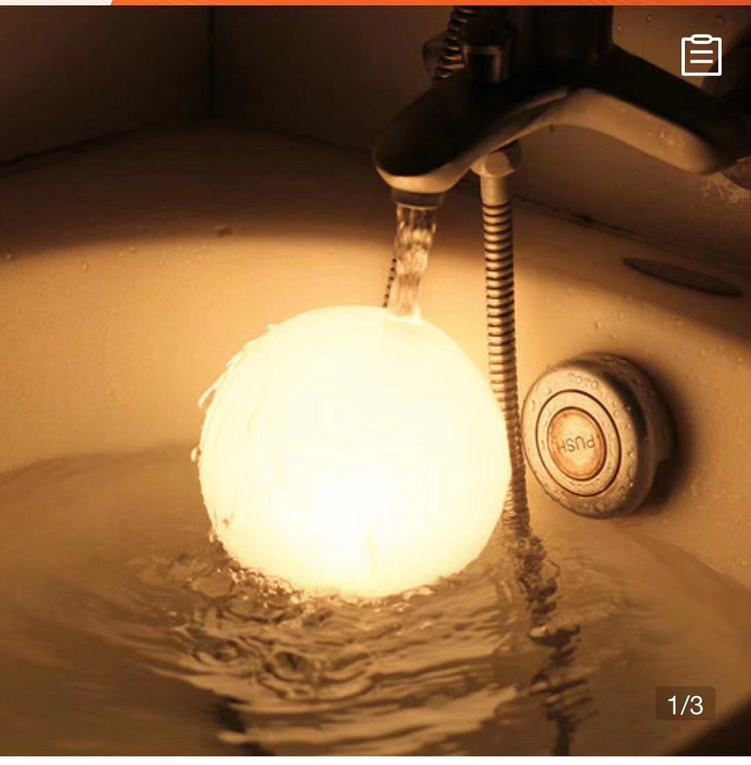 新加坡Mogics摩奇客可折叠椰子小夜灯防水抗摔便携户外LED小夜灯产品图