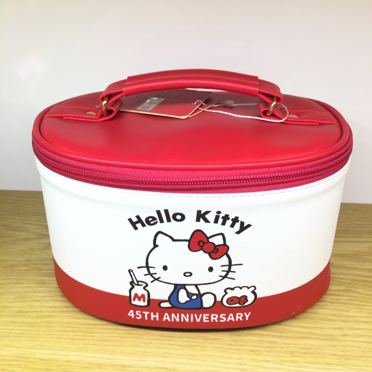 HelloKitty two-piece bucket makeup bag