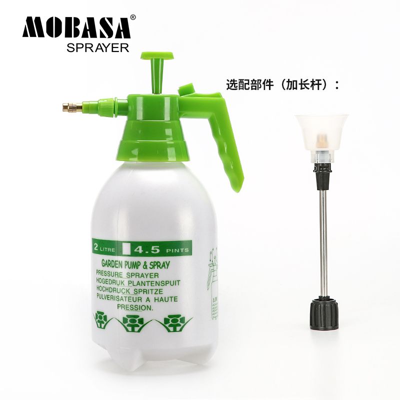 佰世园艺气压式浇花喷壶浇花洒水壶气压式喷水壶园艺工具2L喷雾器产品图