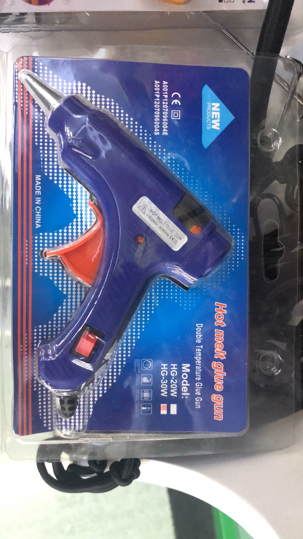 Small hot melt glue gun blue ribbon switch thumbnail