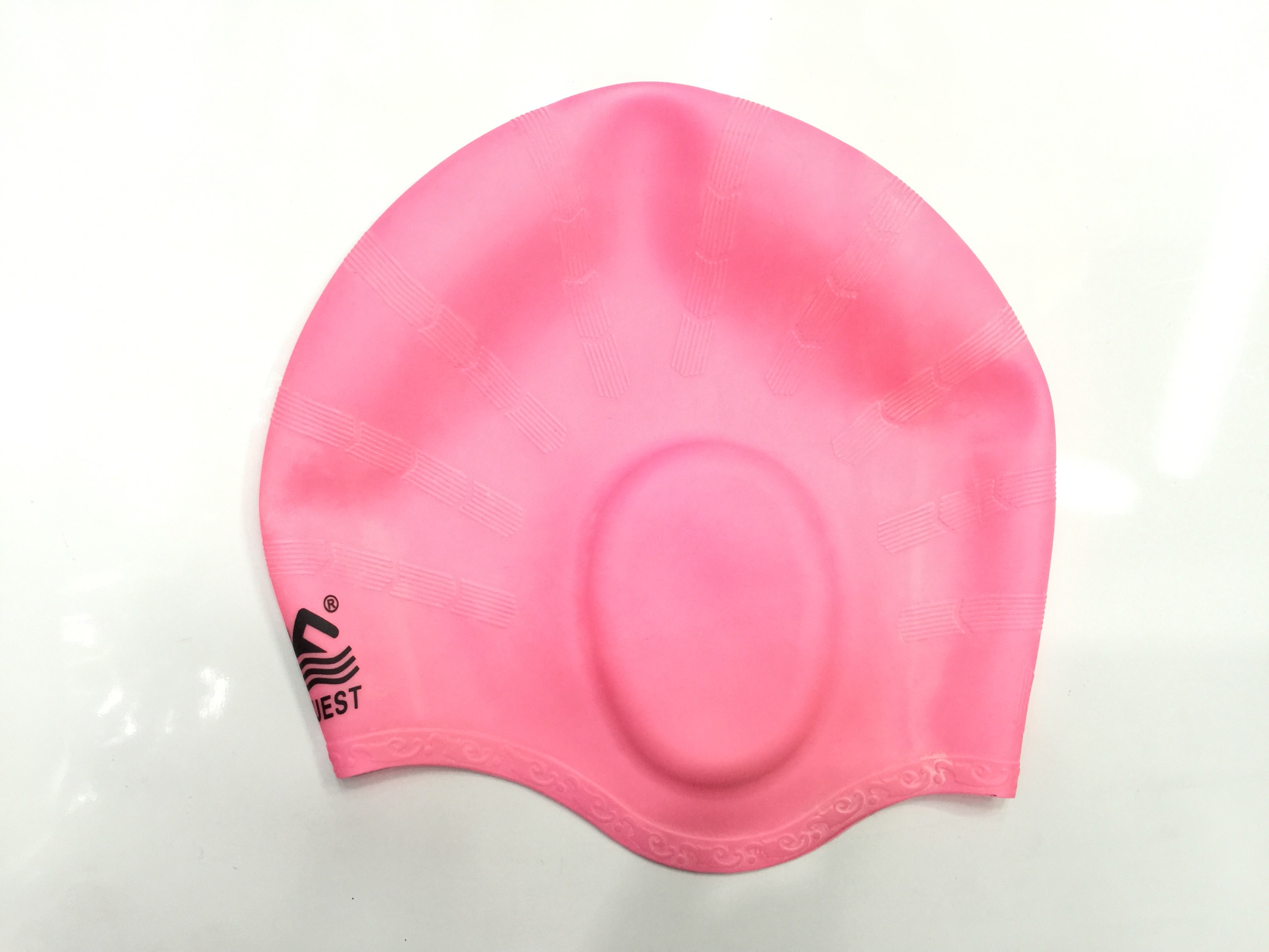 厂家直销泳帽 硅胶帽 成人泳帽 SC06 护耳帽 搏路正品 颜色随机详情图7