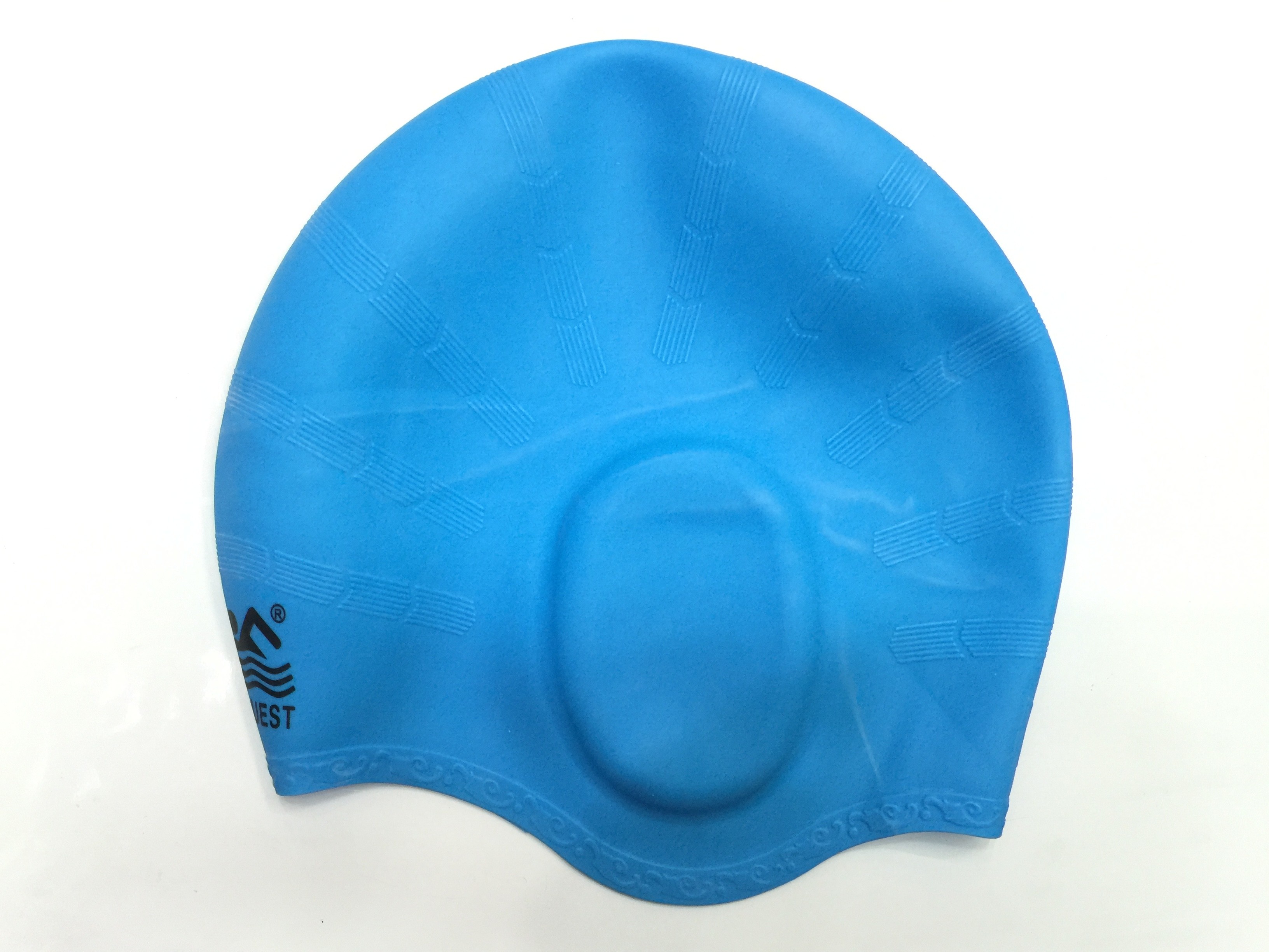 厂家直销泳帽 硅胶帽 成人泳帽 SC06 护耳帽 搏路正品 颜色随机详情图5