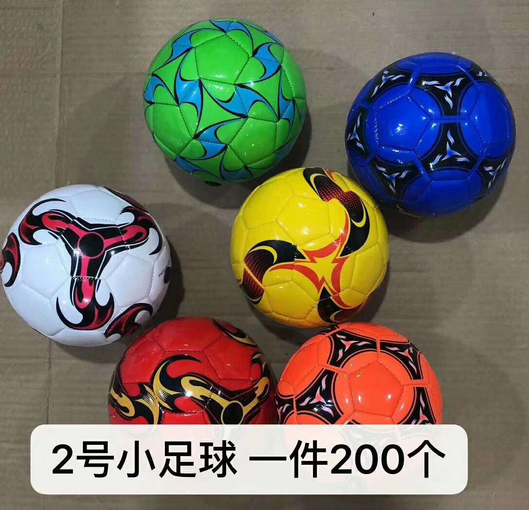 爆款儿童足球定制3号蓝球桔色搭配经典款橡胶颗粒3号蓝球中小学生训练详情图3