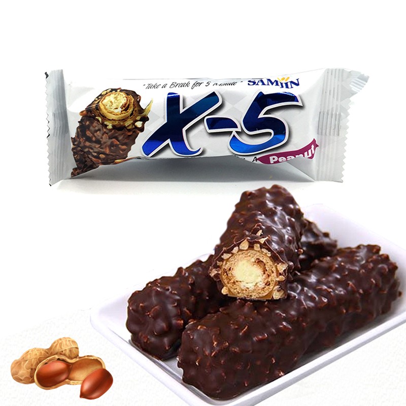 X-5 Peanut filled cocoa butter Substitute chocolate products pic 4