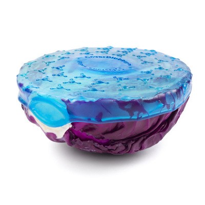 圆形硅胶食物保鲜盖套装 可重复用球形保鲜膜弹力保鲜膜详情4