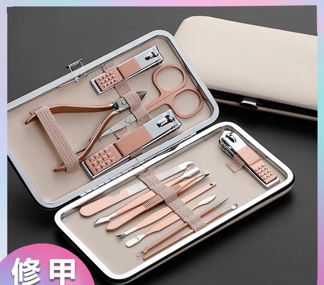 Nail scissors set decorate a tool to cut domestic large nail clippers cute nail clippers home pedicure knife set thumbnail