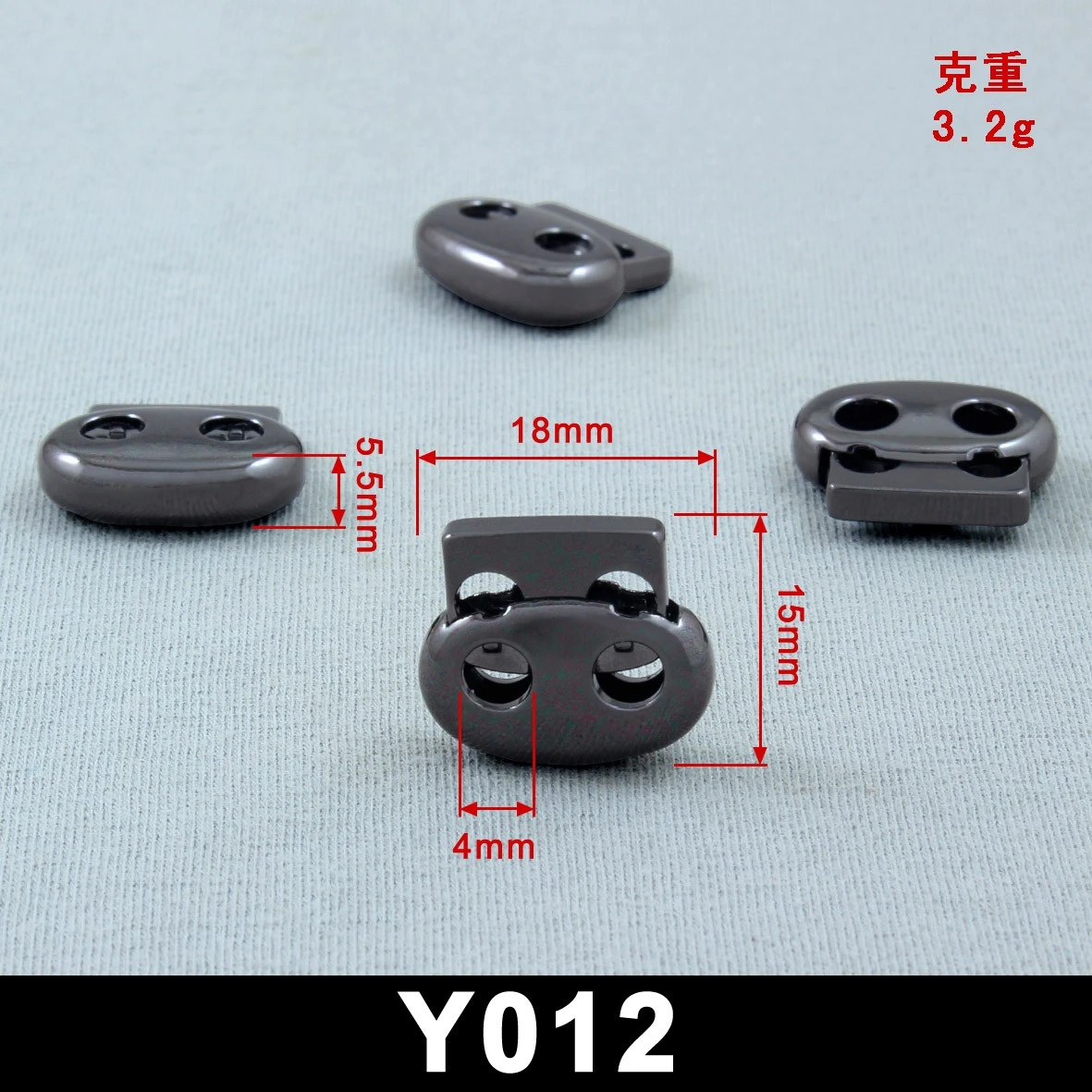 Metal zinc alloy button hoodies, knitted sweaters, down jackets, pendant buttons, spring buttons, pendant bell buttons, rope buttons, pig nose buttons and accessories detail image 4
