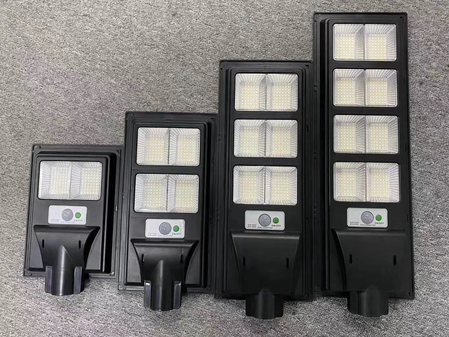 30W, 60W, 90W, 120W solar integrated street lamp, item number -14912 details Picture