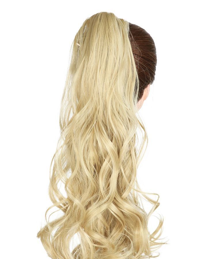 The new popular scratch-clip ponytail in Europe and America details Picture