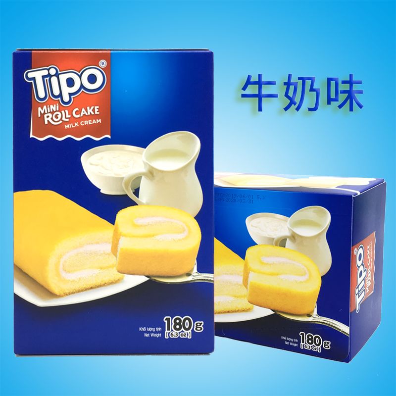 TIPO迷你蛋糕卷(牛奶味)(冷加工糕点)详情图1
