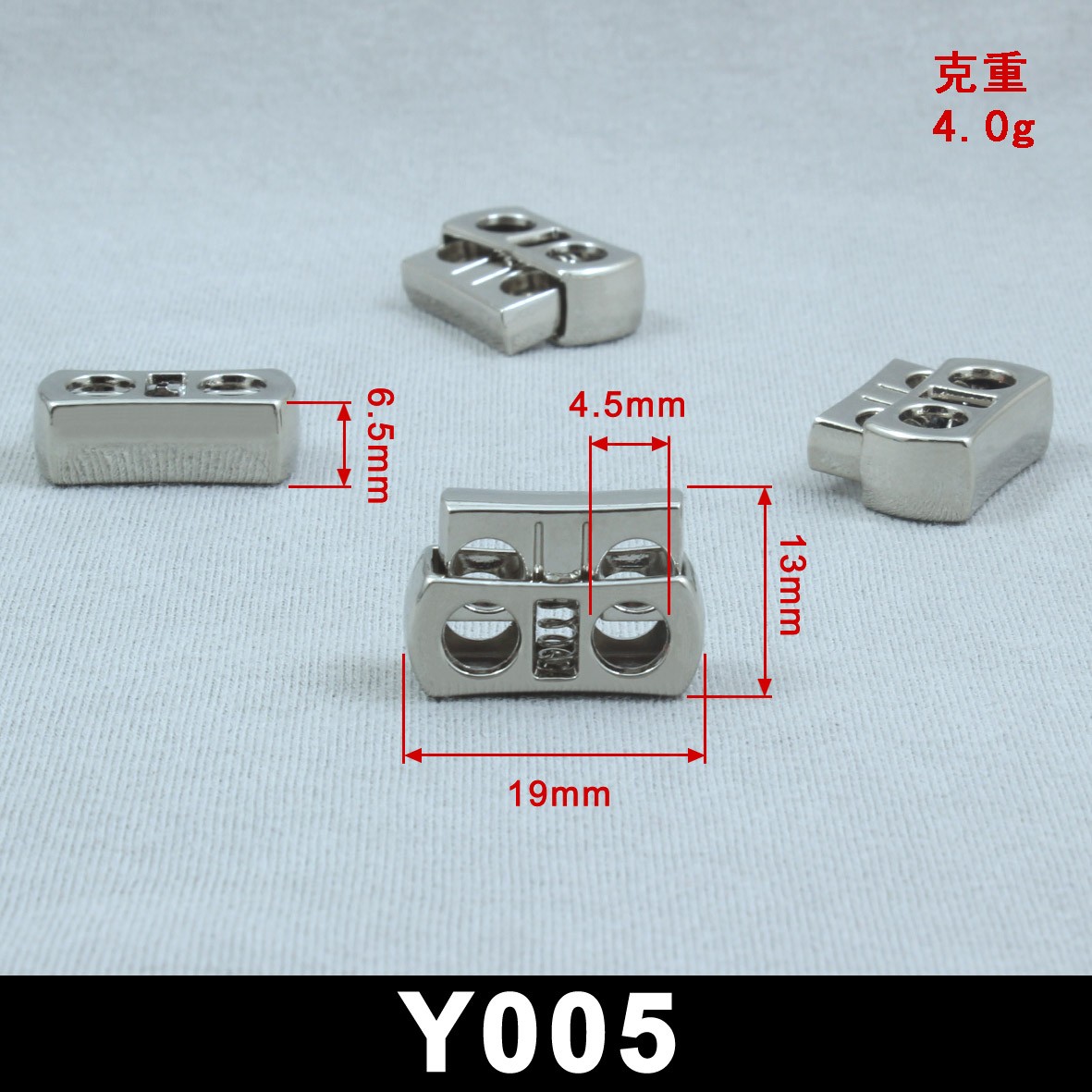 Metal alloy button hoodies, knitted sweaters, down jackets, pendant buttons, spring buttons, pendant bell buttons, rope buttons, pig nose buttons and accessories detail image 6
