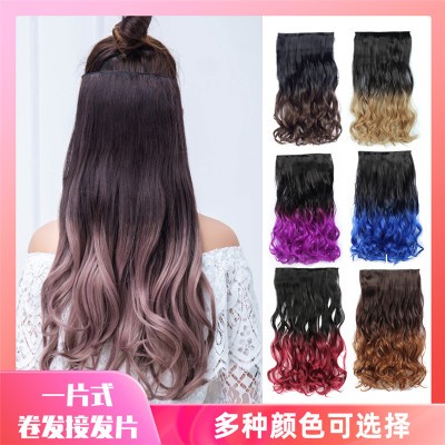 New gradient color 5-clip hair clip detail image 1