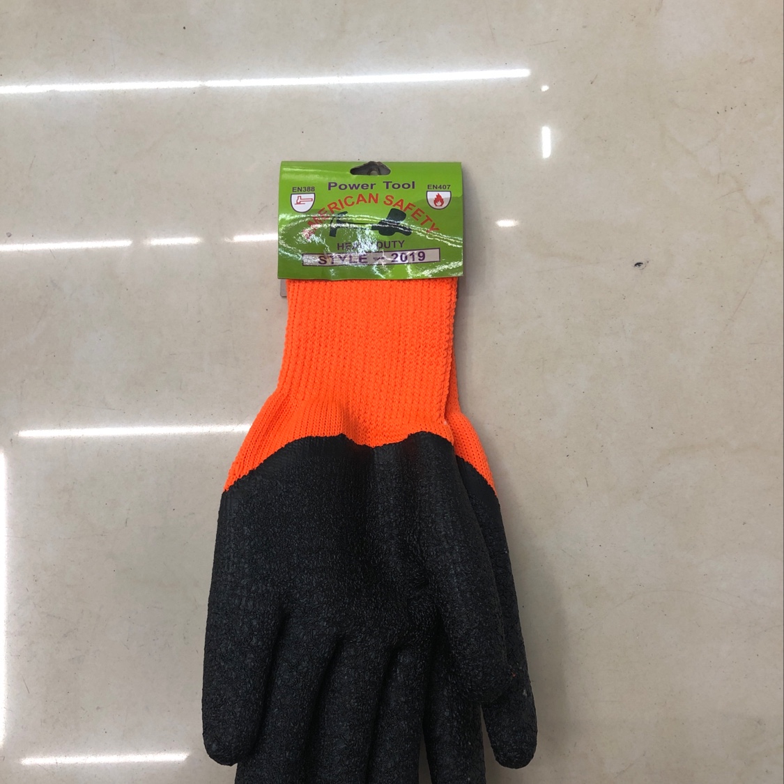 LIXIN Foam Sandy Nitrile Coated Glove With Terry Liner In 10G Safety Work Gloves thumbnail