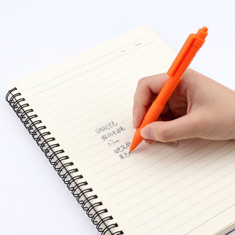 Wholesale of Pok B63 dual-color pen refill cartoon Ballpoint pen set and color push-type mixed writing Ballpoint pen Item Picture