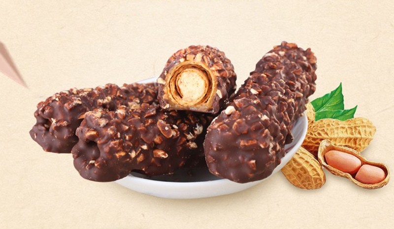 X-5 Peanut filled cocoa butter Substitute chocolate products pic 2