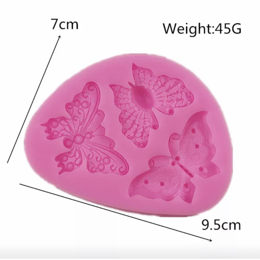 Bow liquid silicone mold fondant cake mold