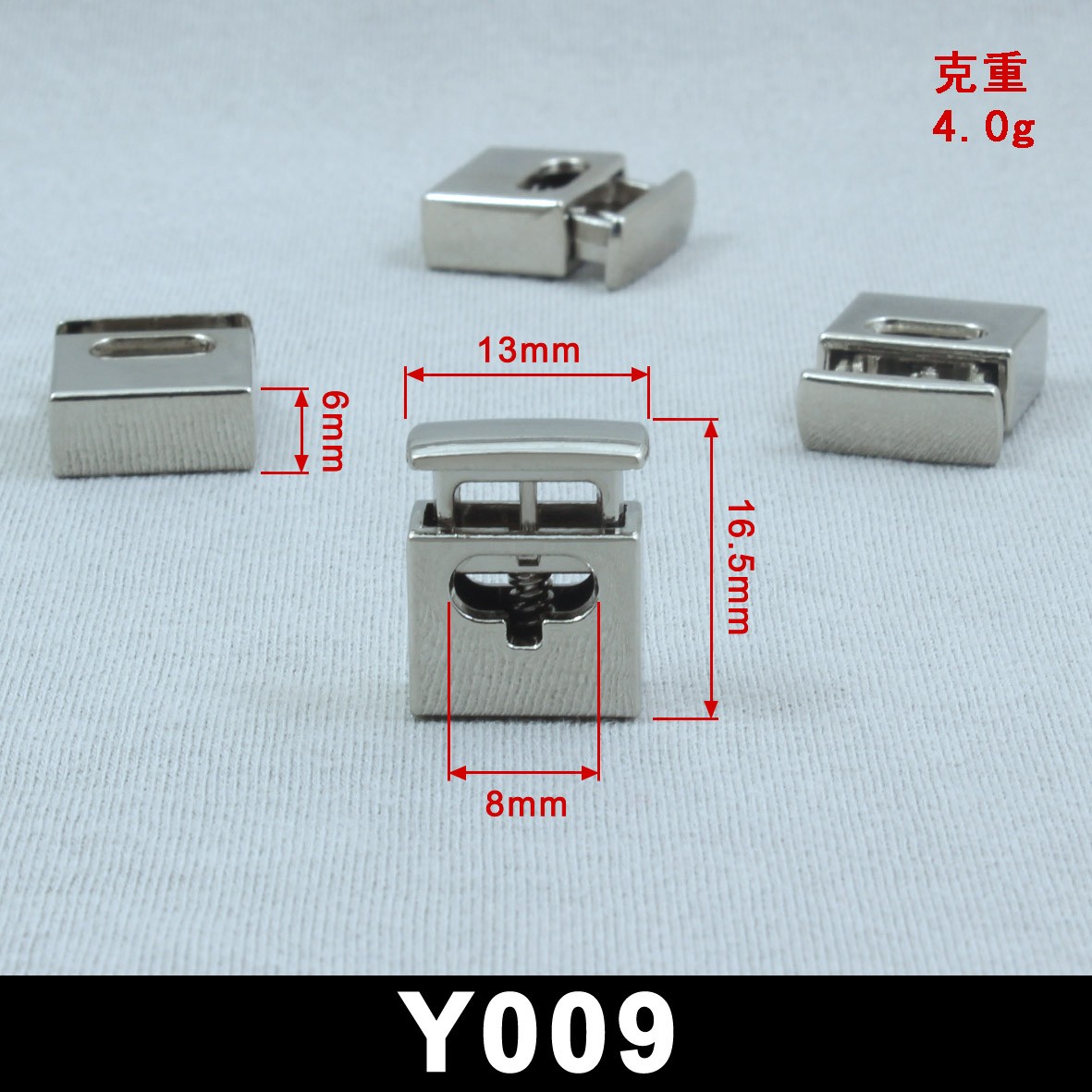 Metal alloy button hoodies, knitted sweaters, down jackets, pendant buttons, spring buttons, pendant bell buttons, rope buttons, pig nose buttons and accessories detail image 6