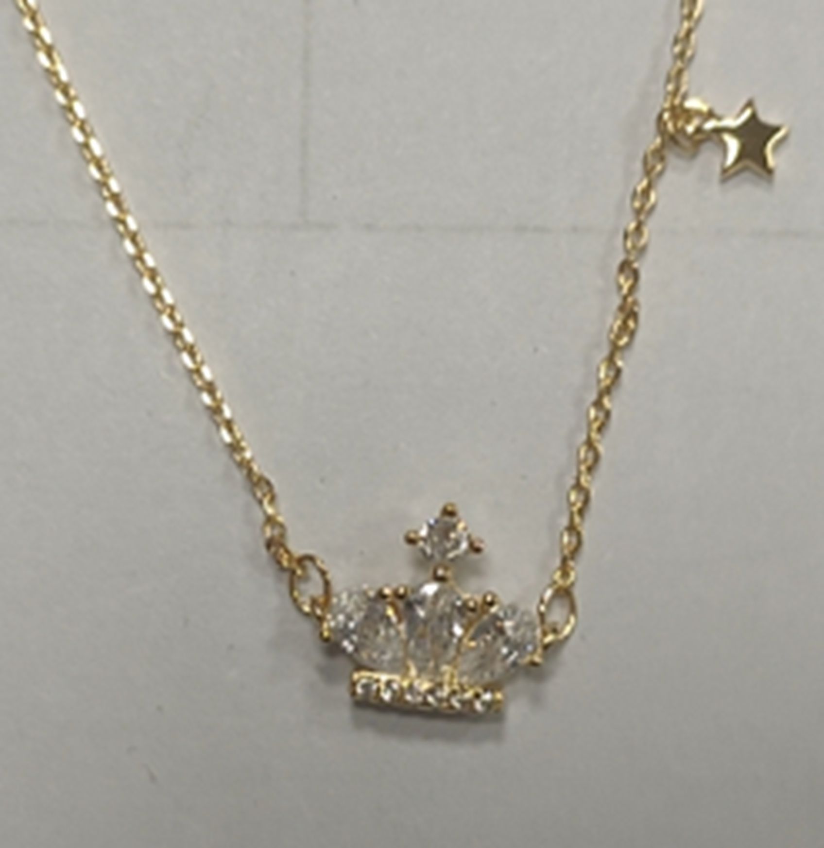 Yiwu Selection Crown necklace TL08LT432#/F3-150 full figure
