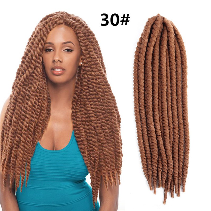 New African braid color braid spring braid wig, 22 inches, 120 grams, 12 pieces detail image 7