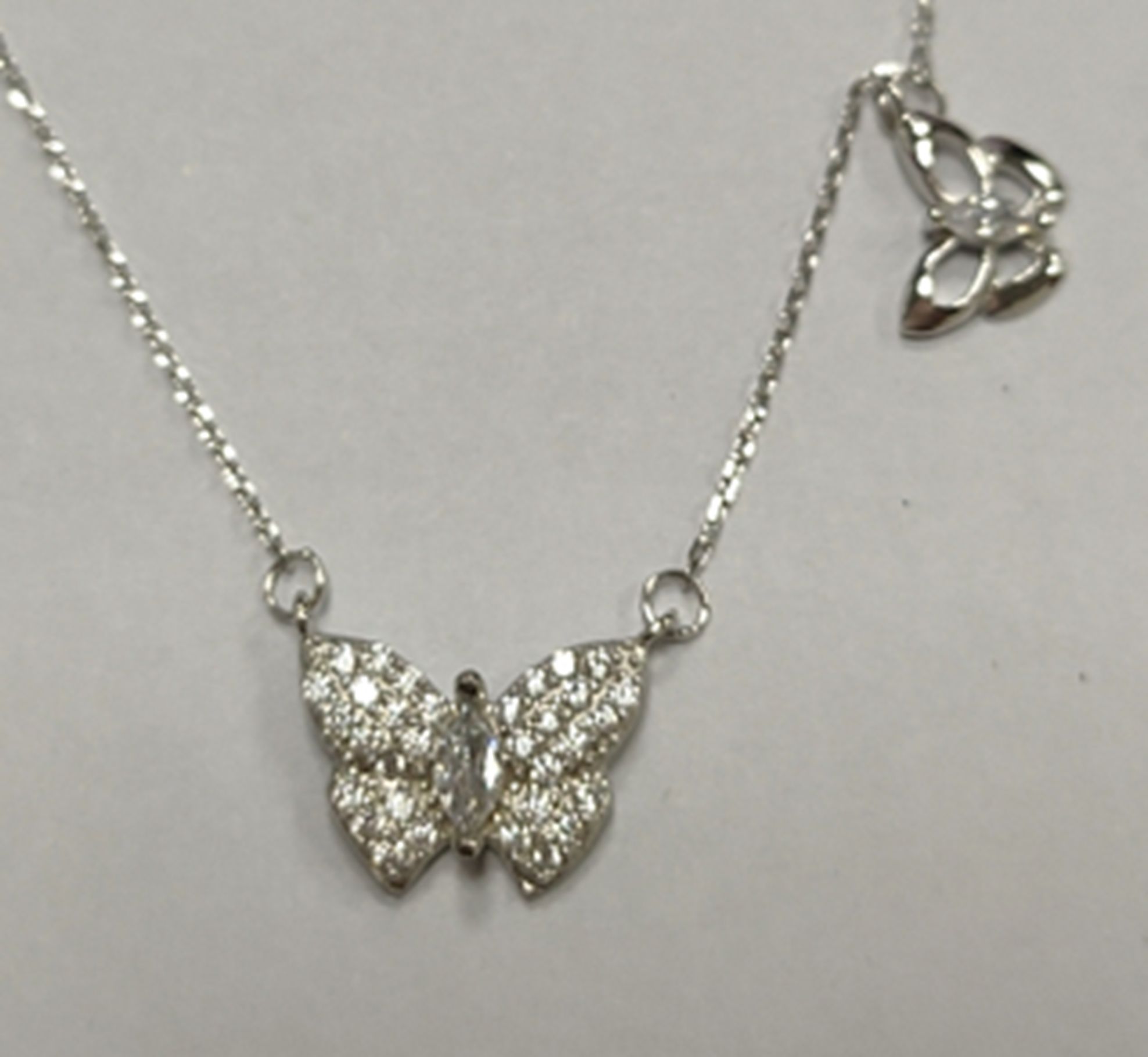 Yiwu good size butterfly necklace TL08LT295#/F3-150 full figure