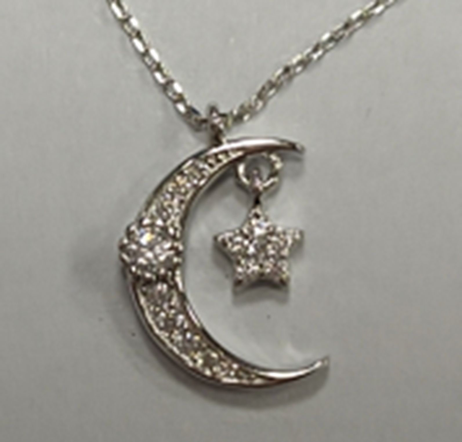 Yiwu Selection Moon star necklace TL08LT233#/F3-150
