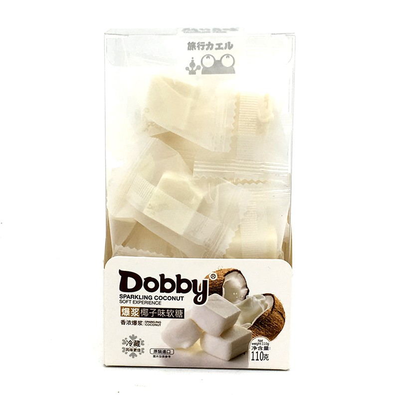Dobby哆比爆浆椰子味软糖110g详情图1