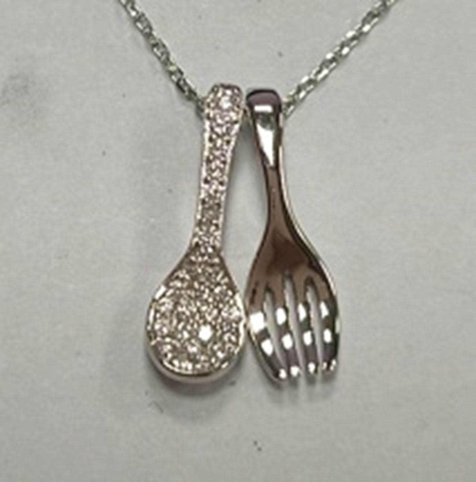 Yiwu Selection spoon fork necklace TL08LT278#/F3-150 full figure