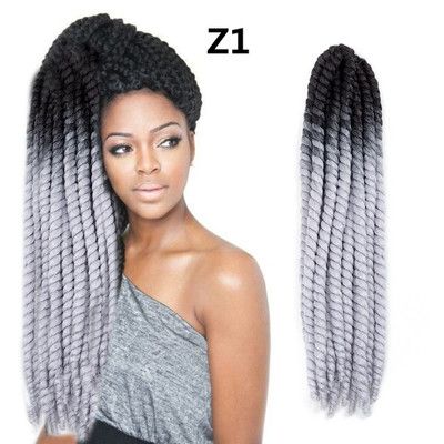 New African braid color braid spring braid wig, 22 inches, 120 grams, 12 pieces