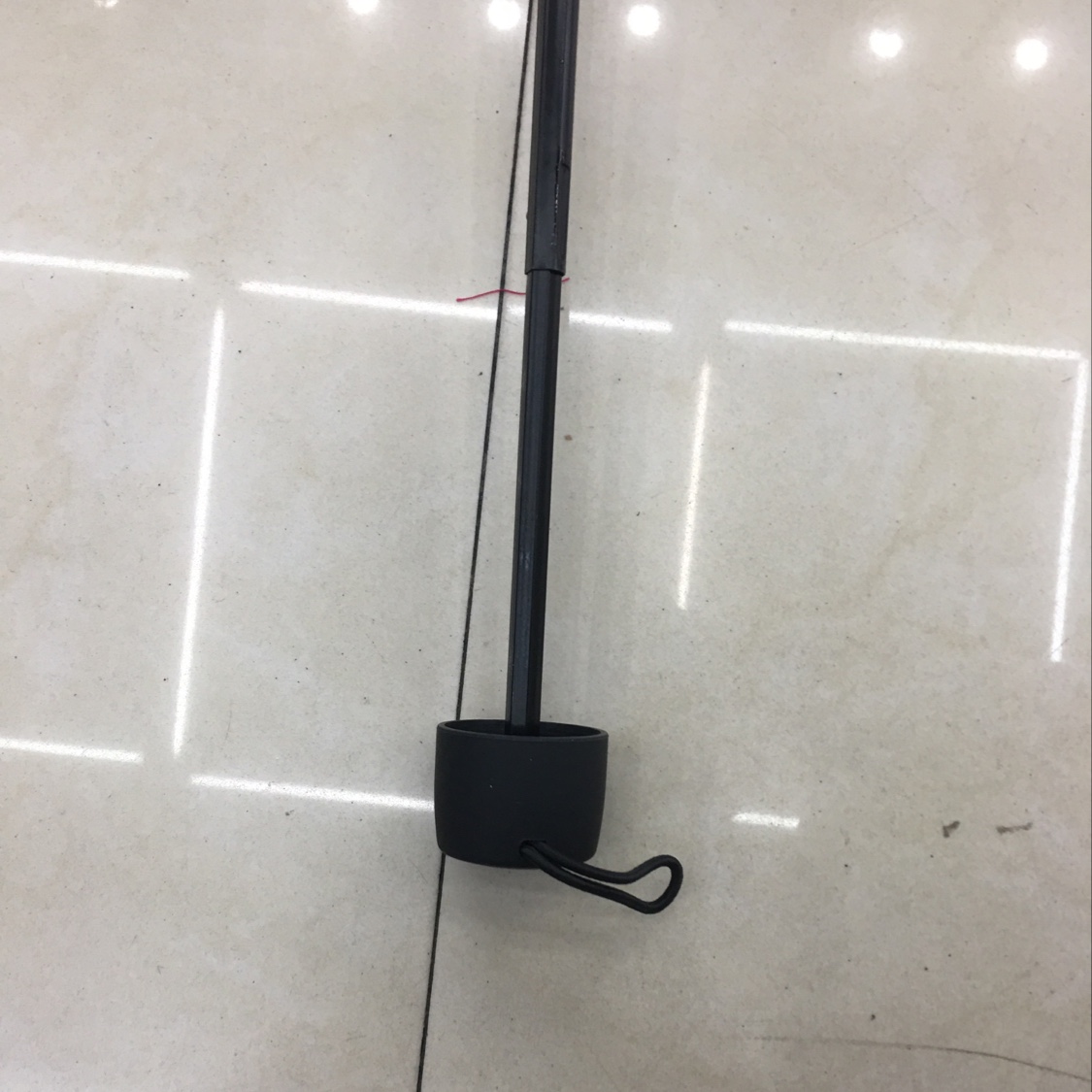 58cm手开黑胶遇水变色花伞，晴雨两用细节图