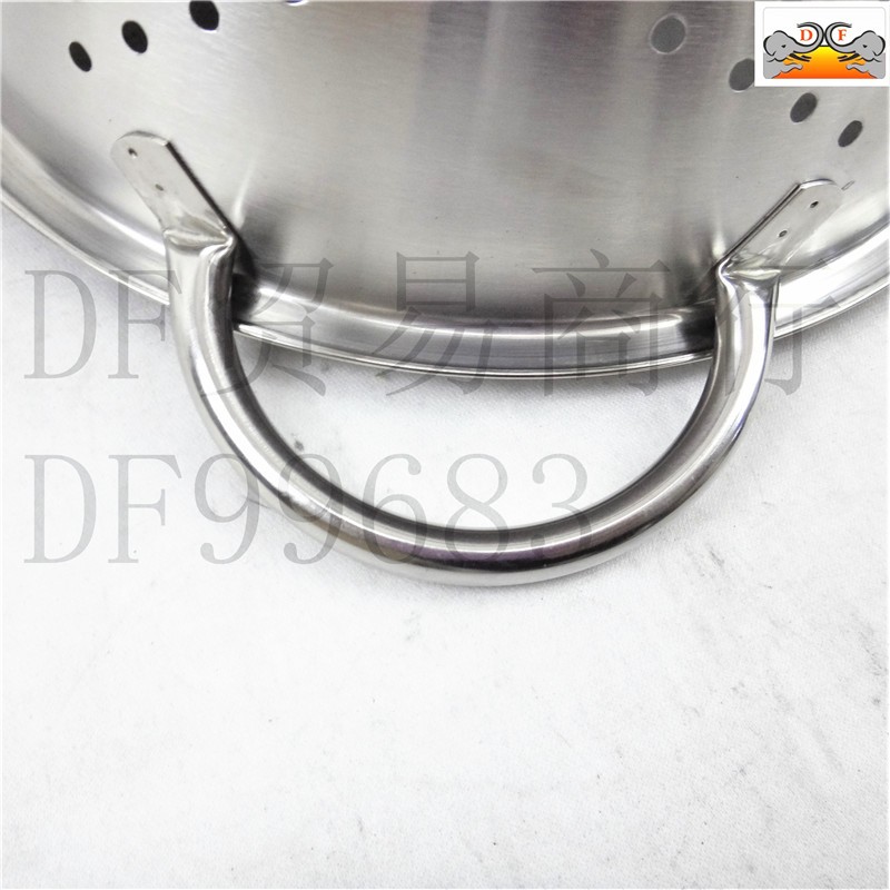 DF99683   水果篮不锈钢沥水篮盆密孔加厚多用篮洗菜篮果蔬篮厨房不锈钢洗菜DF  TRADING HOUSE详情3