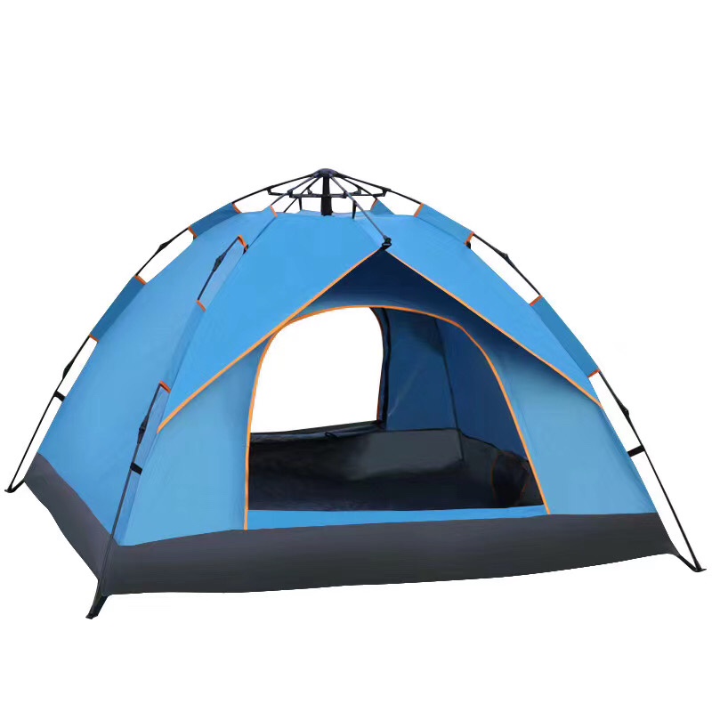 2x1.5 automatic dry-picking double-layer tent