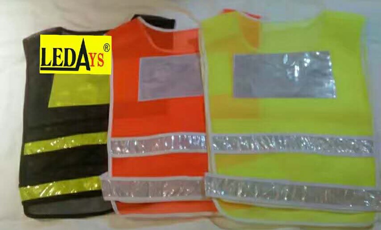 Yellow fluorescent yellow vest