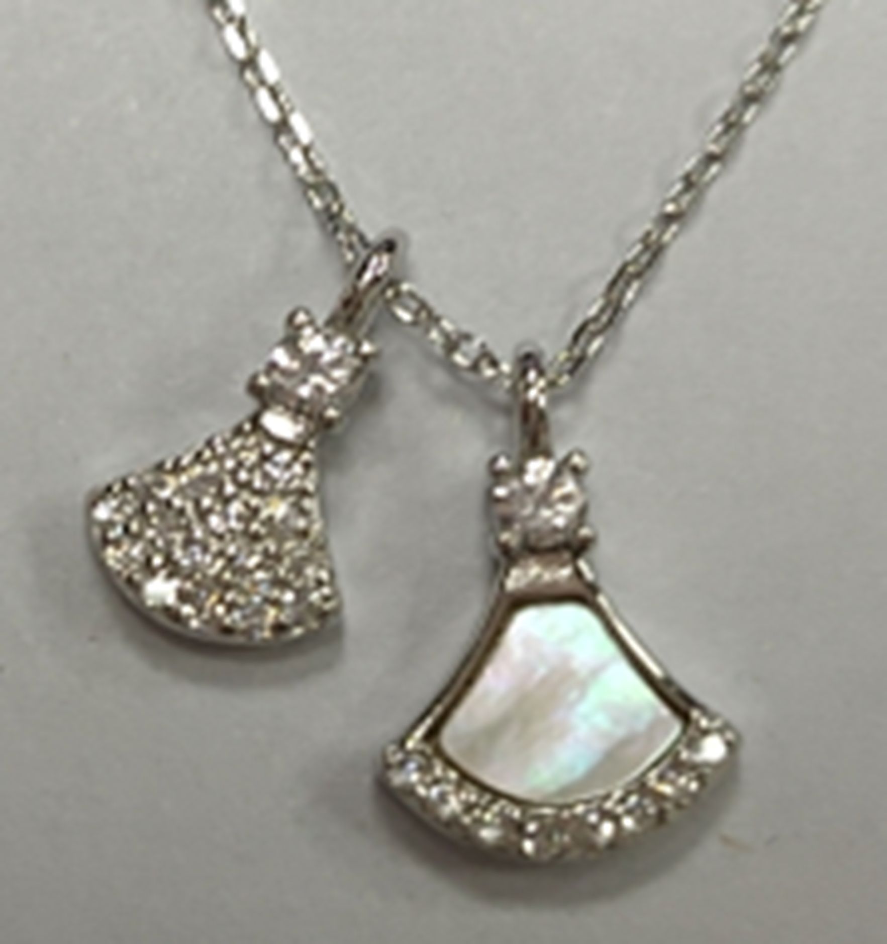 Yiwu Selection two fishtail necklace TL08LT267#/F3-150 full figure