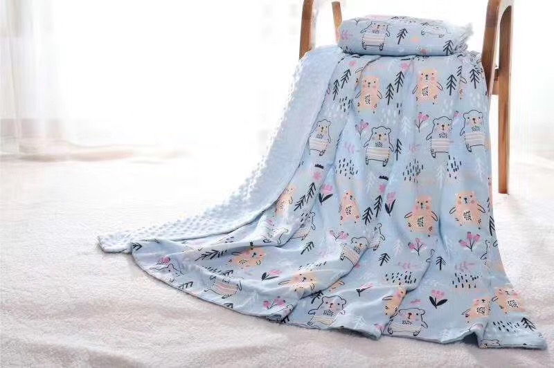 安抚豆豆毯细节图