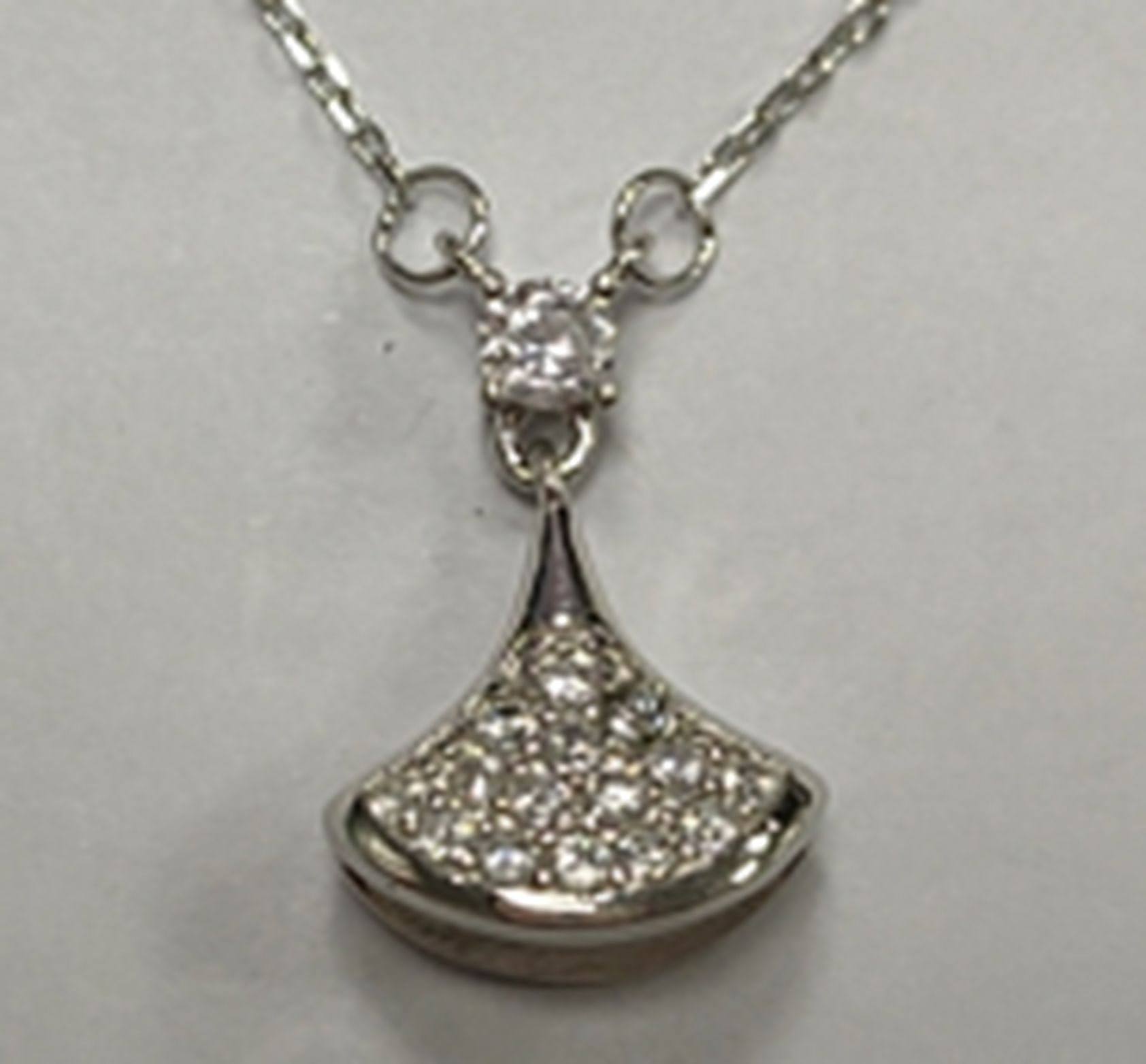 Yiwu Selection fan with diamond necklace TL08LT272#/F3-150 full figure